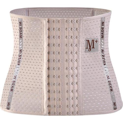 Nude Black sweat belt High Stretch faja reductora mujer Underbust ceinture de sudation Femme Hooks Waist Trainer gaine minceur