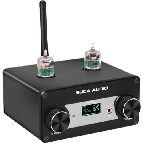 QCC3031 Bluetooth 5.0 decoder ES9018K2M HIFI DAC bile preamplifier GE5654 tube bile preamplifier 24Bit192K