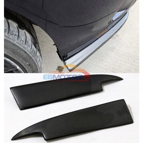 MIX Style CARBON FIBER Rear Bumper Splitter For Mercedes Benz CLA W117 CLA250 CLA260 CLA45 AMG 2013-2016 M165