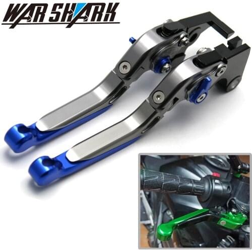 Motorcycle Clutch Brake Levers FOR YAMAHA FZ 6 FZ6 FAZER 2004-2010 Folding Extendable Adjustable CNC