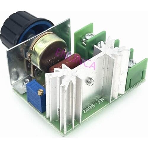 1pcs AC 220 V 2000 W SCR Voltage Regulator Dimmers Speed Thermostat Controlle 2000W 220V