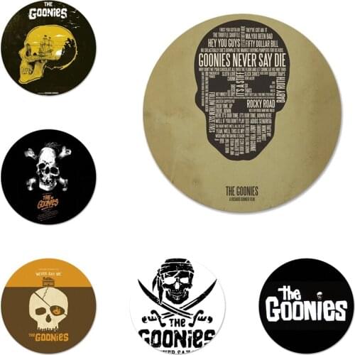The Goonies Badge Brooch Pin Accessories For Clothes Backpack Decoration gift