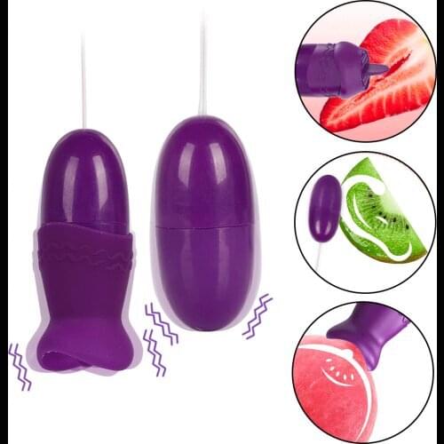 Tongue Vibrators USB Power Vibrating Jump Eggs Vibrators G-spot Massage Oral Licking Clitoris Stimulator Sex Toys for Women
