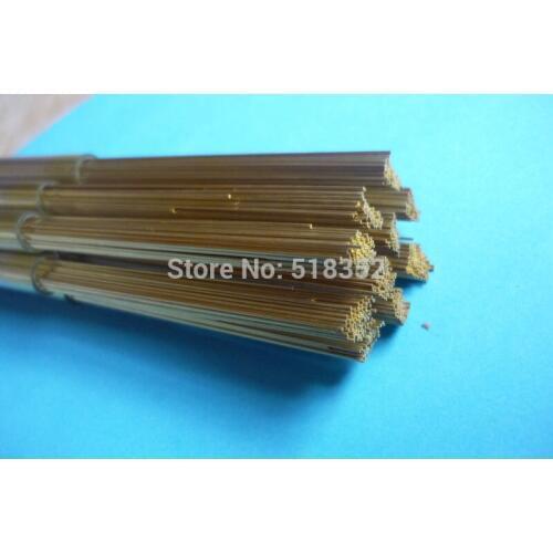 2.3mmx500mm Single Hole Ziyang Brass Electrode Tube for EDM Drilling Machines