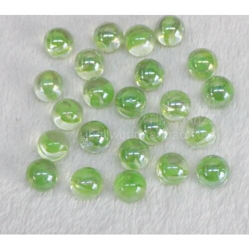 Free shipping 20pcs/lot Diameter of 15 mm green cat eyes green glass marbles ball tank vase decoration marbles