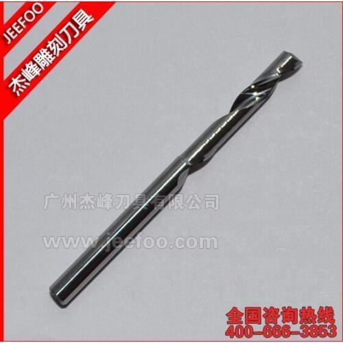 3.175*20mm Single Flute Aluminum Cutting Tools, End Mill Bits, Spiral Cutters, Engraving Router Bits