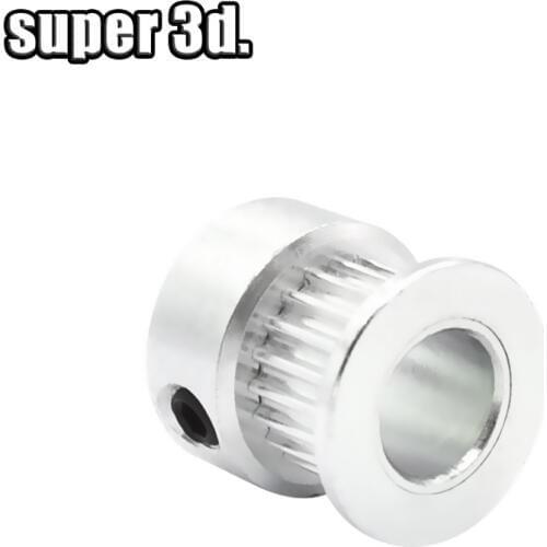 3D Printer GT2 Idler Timing Pulley 16&20T Bore 5mm OD 16mm use for Width 6mm belt without tooth