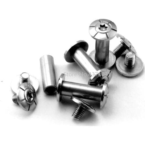 4pcs holder screw Tool DIY folding knife screw Rivet pair lock Make tool screws Fk07