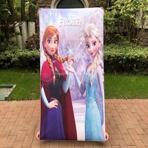 Disney Frozen Elsa Anna Bath Towel Baby Blanket Throw Mermaid Princess Lilo Stitch Children Absorbent Towel Swimming Beach Towel