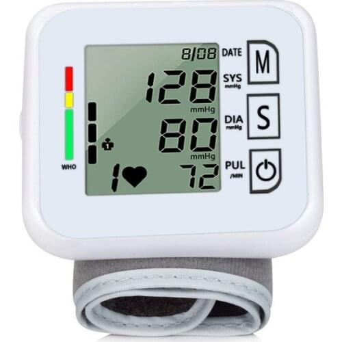 Digital Blood Pressure Monitor Upper Arm Tonometer Portable Blood pressure meter Automatic Sphygmomanometer Tensiometro