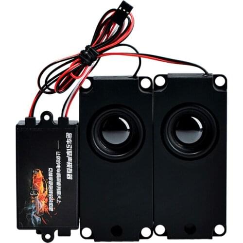 Two Speakers 2 Generation Motor Sound Simulator Group 10 Sound Effect Engine Sound Simulator For 94123 1/10 Scale RC Car Model