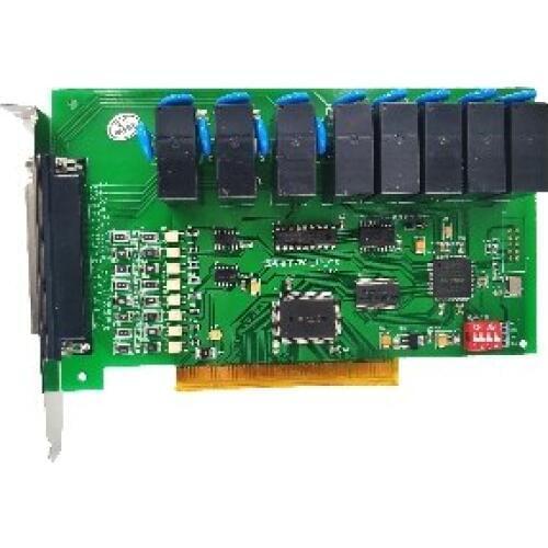 PCI BUS IO Card, 8 Relay Output 2A, 8 Isolated Digital Input Module, Breakout board cable included