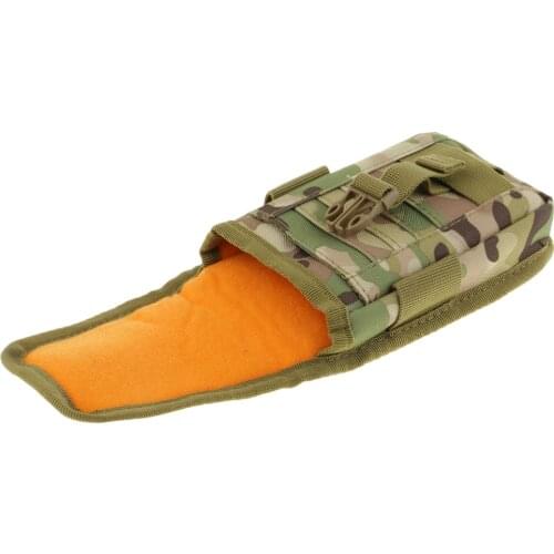 Compact Smartphone Pouch Molle Pouch Utility Gadget Pouch Waist Bag Pocket for Cell Phone Keychain Small Tools