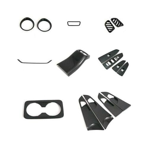 Interior Decorative Kit Cover Trim 16 pcs For Kia Forte / K3 / Cerato 2019-2020