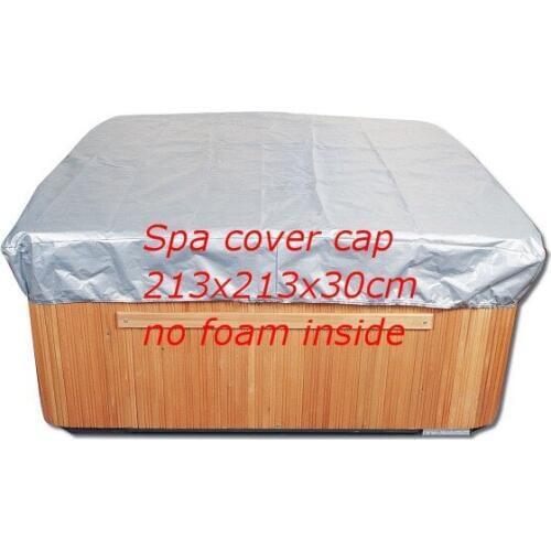 Hot tub cover cap prevent snow, rain and dust,213cm x 213cm x 30 cm ,can customize spa, swim spa cover bag