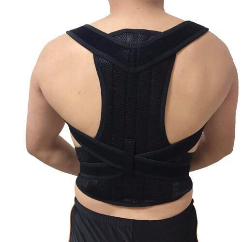 Magnetic Posture Corrector Corset Back Brace Back Belt Male Female Adjustable Lumbar Support Straight Corrector De Espalda S-XXL