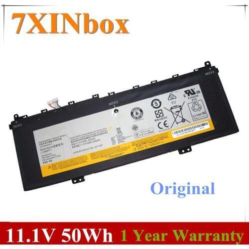 7XINbox 11.1V 50Wh 4520mAh Original L13M6P71 Laptop Battery For Lenovo IdeaPad Yoga 2 13 Series Tablet L13S6P71 31CP469/81-2