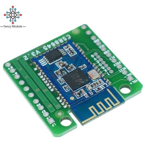5W+5W Bluetooth 4.0 CSR8645 Amplifier Board Bluetooth APT-X Hifi Audio Stereo Receiver AMP Module DC 3.3-4.2V Top Sound Quality
