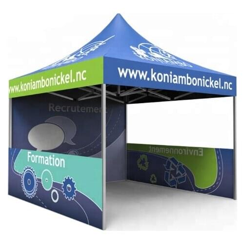 Professional 40*40*2.0mm Aluminum Frame 3m x 3m Size Outdoor Party Gazebo Tent Event Marquee for Advertisement and Promotion
