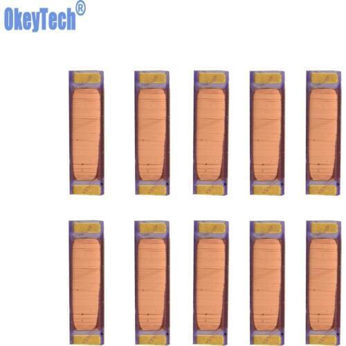 OkeyTech 10/50PCS/LOT Car Remote Key Repair Transformer Inductance Coil 12*3.5mm 2.38MH 680P For Peugeot For Citroen