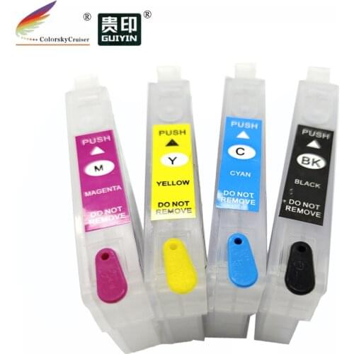RCE711-714) refillable ink inkjet cartridge for Epson T0711 T0712 T0713 T0714 71 DX8400 DX8450 DX9400F B40W BX300F BX310FN