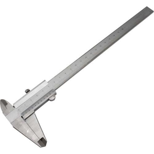 1pcs 200mm Stainless Steel Vernier Caliper Slide Gauge Micrometer Measurement Calliper Metric Range 0-200mm 0-8in 0.02mm