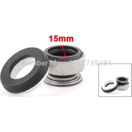 Water Pumps 15mm Inner Diameter Single Spring Mechanical Shaft Seal 5pcs