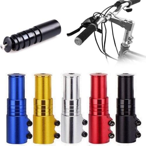 12cm Bicycle Fork Stem Extender Fork Stem Rise Up Extension Handlebar Riser MTB Bike Stem Riser Mountain Bikes Cycling Part