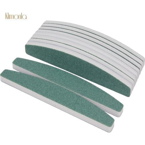 5Pcs Nail Art Sanding Tool Professional Nail File 600/3000 Grit Green Boat Design Sponge Manicure Sandpaper Buffing Buffer Files