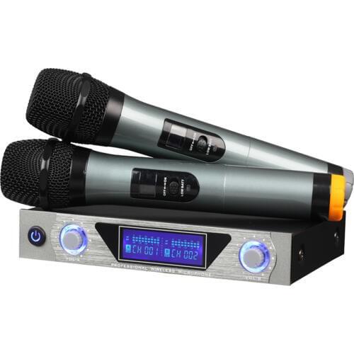 Wireless Handheld Microphone MU-868 Clear Sound Fine Performance Microphones for Class and Home Singing