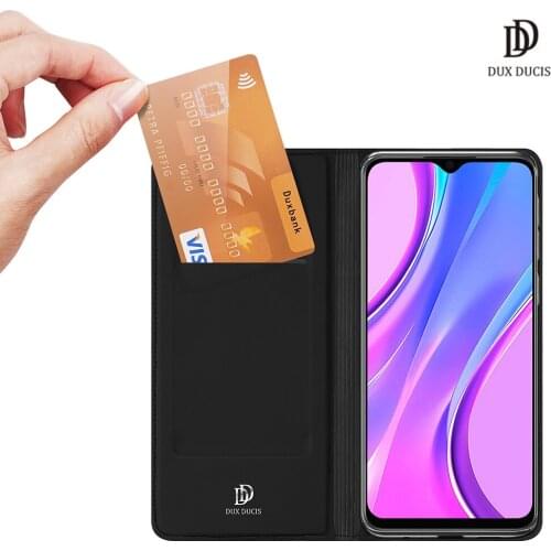 For Redmi 9/9 Prime(India)/Poco M2 Poco F3/Mi 11i/Redmi K40/Redmi K40 Pro Skin Pro Series Flip Case Cover Steady Stand Card Slot