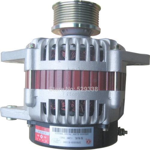 EQ6105 ENGINE AUTO ALTERNATOR 3701010-E1300 28V 70A FOR DONGFENG TRUCK