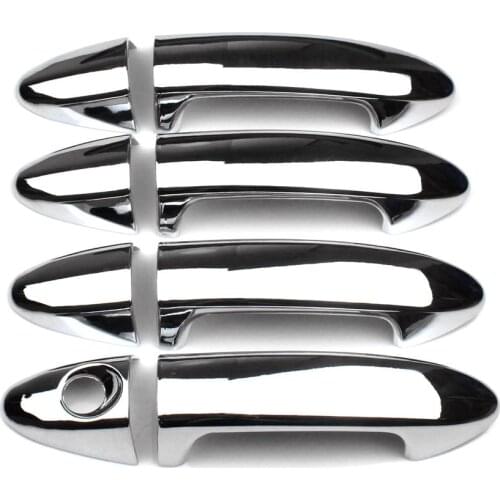 For Ford Fiesta 2009 2010 2011 2012 2013 2014 Chrome Door Handle Cover Trim