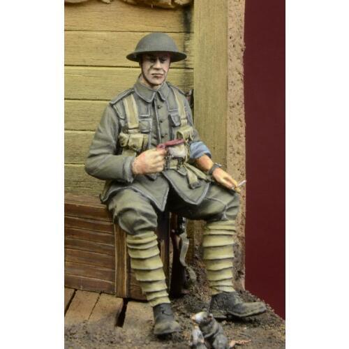 1/35 Resin Figures Model Kits WWI British Infantry 1 figure Unassambled Unpainted