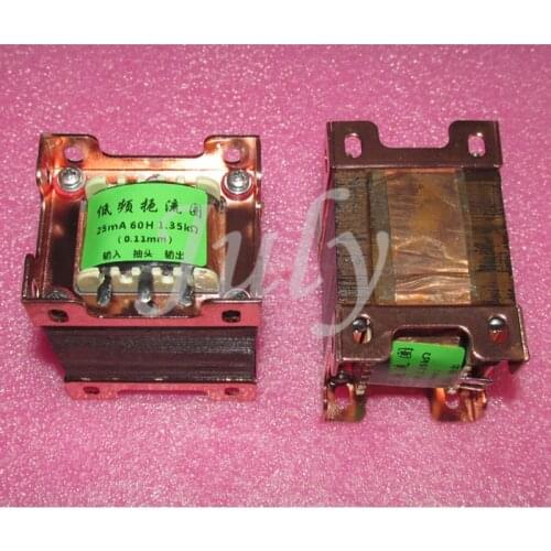 Layered winding choke for tube amplifier, 60H 25mA 1.35K, can be used for pre-biliary amp, amp amp, low power amplifier