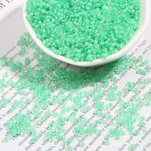 New 15g 2---4mm Glass with Core Beads Charm Czech Glass Seed Beads DIY Bracelet Beads for Jewelry Making Earring Necklace #10