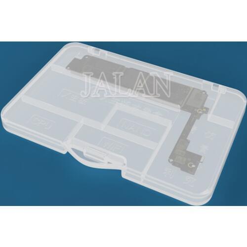 JC Motherboard Placement Box For IP 6 6p 6s 6sp 7 7p 8 8p X IC Chips Mainboard CPU WIFI NAND Storage Box Tools
