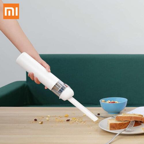 XIAOMI MIJIA Vacuum Cleaner Handheld Portable Home Car Mini Wireless Dust Catcher Collector 13000PA Super Strong Suction Vacuum
