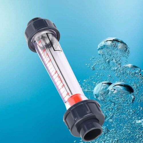 Flow Meter LZS-20(D) Plastic Tube Type Liquid Flowmeter High Accuracy Water Flowmeter 100-1000L/H Flow Sensors