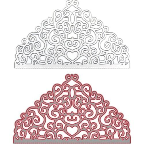 1 Pc Flower Lace Metal Cutting Dies Stencil DIY Scrapbooking Album Paper Card Template Mold Embossing Decoration