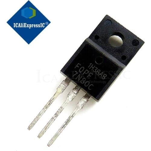 10PCS FQPF7N80C 7N80 7N80C switch 800V7A new original In Stock
