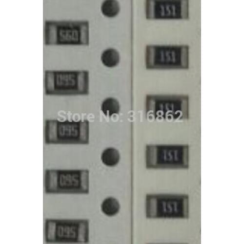 1206 SMD Resistor Kit 5% 13ohm 13R 500PCS/LOT Chip Resistor Assorted Samples kit Free Shipping