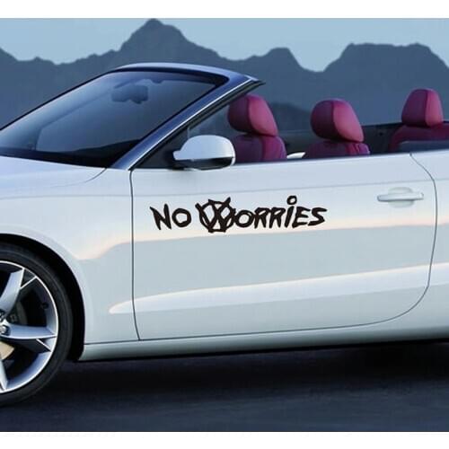 Aliauto Car Decoration No Worries Car Whole Body Stickers and Decals for Volkswagen Skoda Golf Passat B5 Tiguan Cc Polo