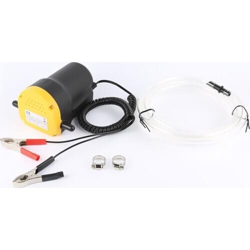 Car Electric Oil Extractor Transfer Pump 12V 60W Oil/Crude Oil Fluid Suction Pump Mini Fuel Engine Oil Extractor Transfer Pump