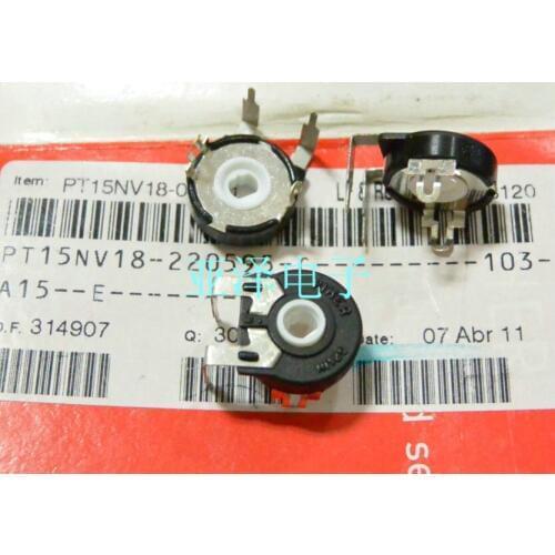 [YK] 100% imported Original potentiometer PT15NV18-10K horizontal elliptical Kong Kuanjue switch