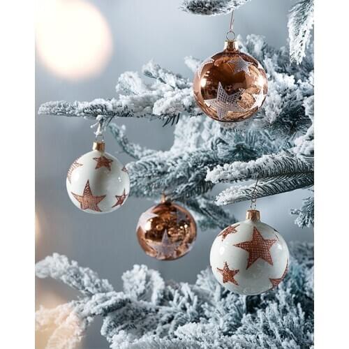 Square diamond painting Christmas ball decoration rhinestone ornaments home embroidery diamond mosaic pattern art ZWQ