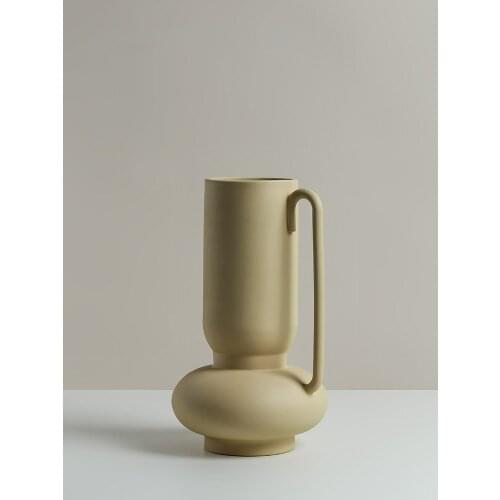 Minimalist Ceramic Vases Art High Quality Abstract Vase Table Art Geometric Living Room Creative Jarrones Room Decoration EB5HP