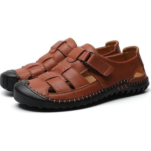 Masculino sandalsslippers beach mens sandalias sandalen de herren fashion sandals-men homme rubber man roman cuero for shoes