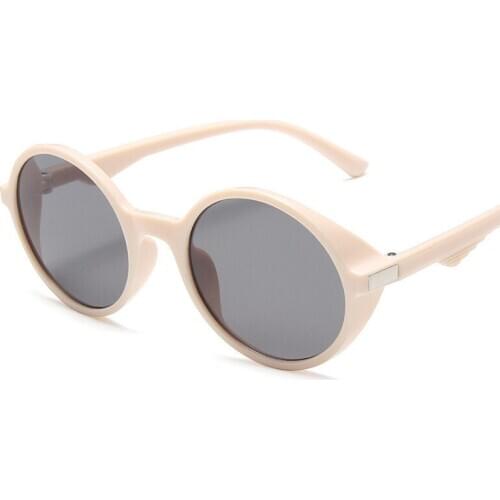 2020 New Sunglasses Children Boys And Girls Fashion Retro Uv400 Vintage Kids Quality Sunglasses Round Plastic Frame