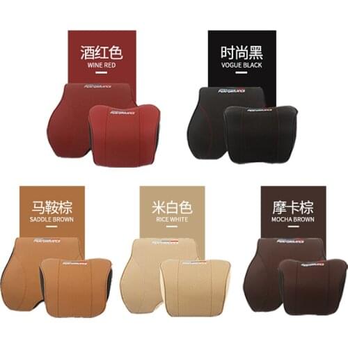 Suitable for BMW car headrest lumbar cushion neck pillow pillow cushion new 1357 series X1X3X5X7